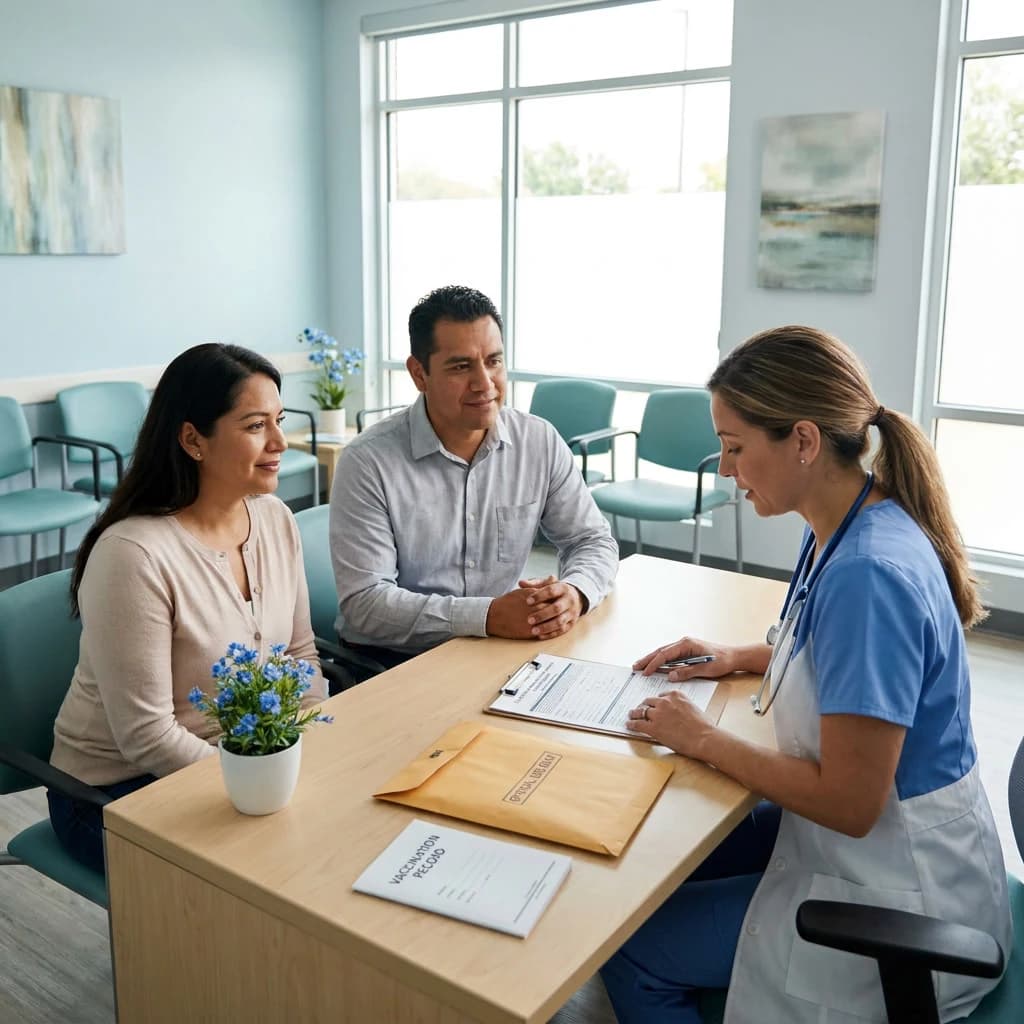 Formulario I-693 y revisión médica de inmigración en Pasadena
